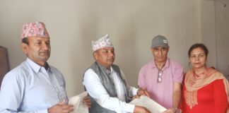 पाण्डे परिवारद्वारा आमा बुबाको नाममा विद्यालयमा अक्षयकोष स्थापना