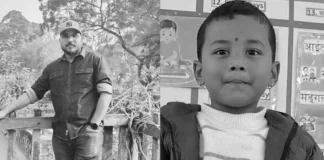 दाङको तुलसीपुरमा टिप्परको ठक्करबाट बाबु छोराको मृत्यु