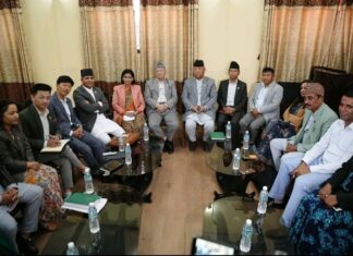 सीमा बारेको अभिव्यक्तिप्रति प्रधानमन्त्रीले संसदमा माफी माग्न विपक्षी दलहरुको माग