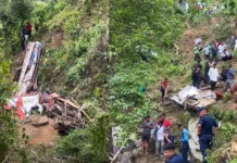 काभ्रेकाे नमोबुद्धमा बस दुर्घटना : ८ जनाको मृत्यु, १५ घाइते