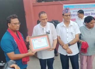 बुटवलमा तीनदिने भित्ते चित्रलेखन कार्यक्रम सम्पन्न : बुटवलको भित्तामा बुटवलको ऐतिहासिक,सांस्कृतिक पहिचान झल्कने चित्र