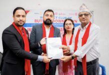 रोट्रयाक्ट क्लब अफ बुटवल डाउनटाउनद्वारा पशुपति माविमा चिल्ड एन्ड प्युरिफाइड वाटर डिस्ट्रीब्युसन सिस्टम हस्तान्तरण
