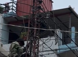 बुटवलको घना बस्तीका बिचमा रहेको विद्युतको हाईटेन्सन लाईन हटाउने कार्य सुरु, सयौँ परिवारलाई राहत
