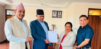 लुम्बिनीमा कांग्रेस सरकारबाट बाहिरियो, पाँच मन्त्रीद्वारा सामूहिक राजीनामा