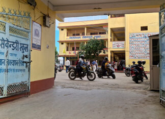 विद्यालयको भान्सामा ग्यासको पाइप फुस्किएर आगो लाग्दा बालिका घाइते