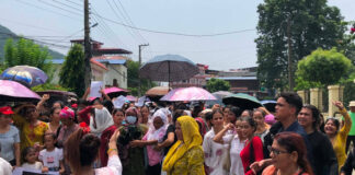 गरिमा चौधरीलाई न्याय माग्दै बुटवलमा पनि महिलाहरूको प्रदर्शन