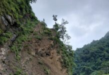 पहिरोले सिद्धार्थ राजमार्गकाे पाल्पा-बुटवल सडक खण्ड पूर्णरूपमा अवरुद्ध