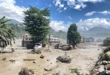 रसुवा बाढी : अहिलेसम्म ७ जनाकाे मृत्यु