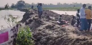 नवलपरासीको सुस्तामा बाढी पसेर झन्डै ४० घर डुबानमा