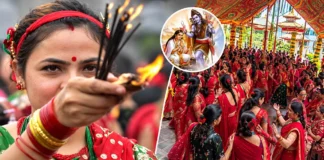 आज हरितालिका तीज पर्व मनाइदै