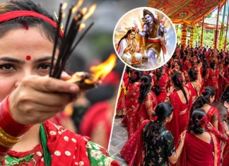 आज हरितालिका तीज पर्व मनाइदै