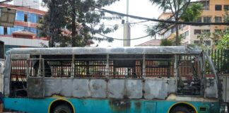 त्रिपुरेश्वर बस आगलागी घटना : एसएसपीको नेतृत्वमा बन्यो छानबिन समिति