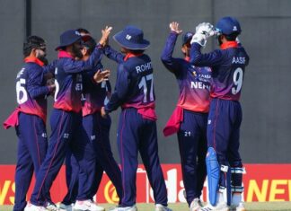 आईसीसी विश्वकप क्रिकेट लिग–२ शृङ्खला : ओमानलाई ११३ रनले हराउँदै नेपालको लगातार दोस्रो जीत